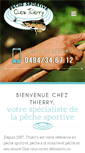 Mobile Screenshot of peche-sportive-chez-thierry.be